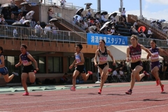 女子100ｍ AM 3組