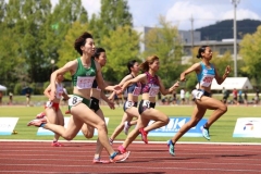 女子100ｍ AM 4組